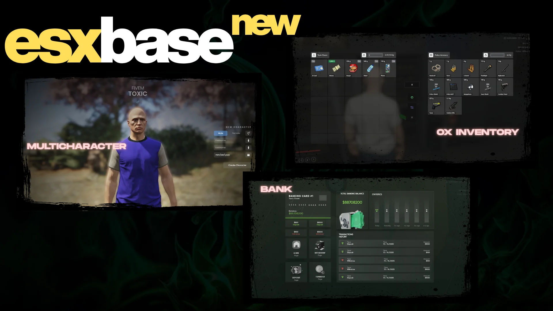 Thread 'Toxic New ESX Legacy Basic Pack – Free FiveM RP Base (Open Source)'
