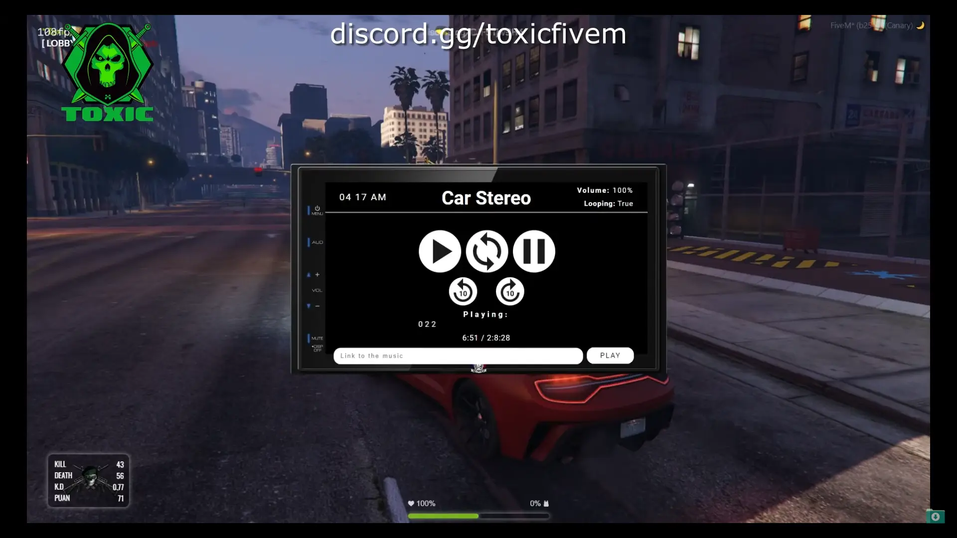 Free Car Radio Custom Music System