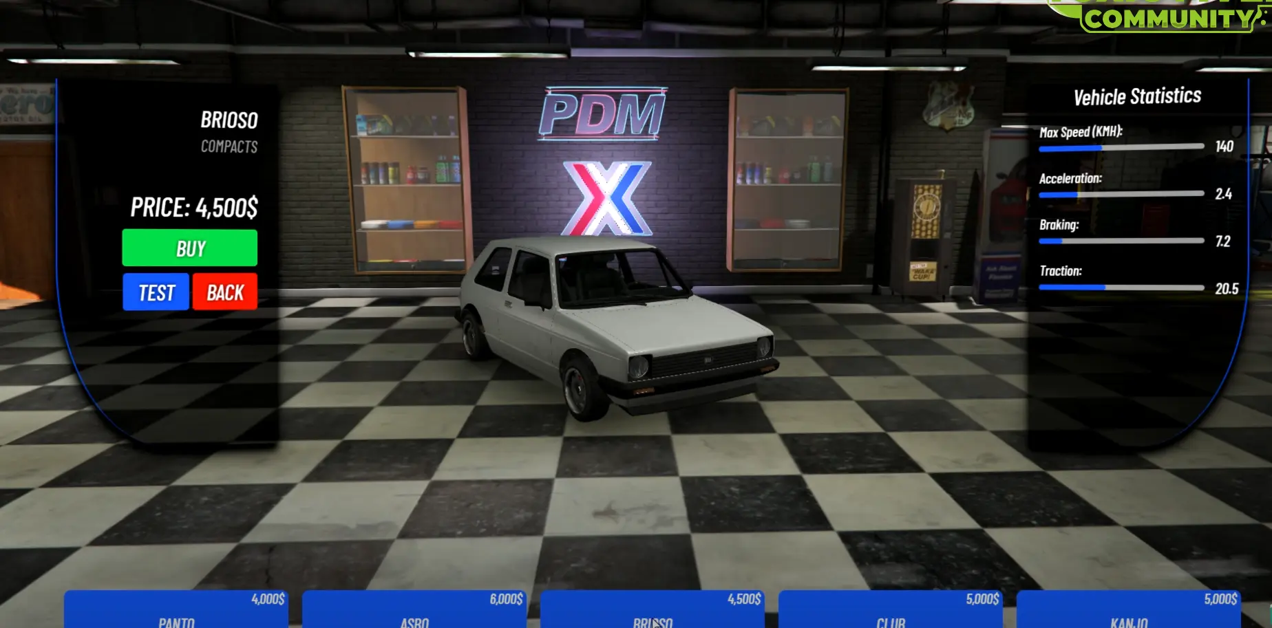 ChatGPT:  FiveM Vehicle Shop Script for QBCore – Realistic Car Dealership System