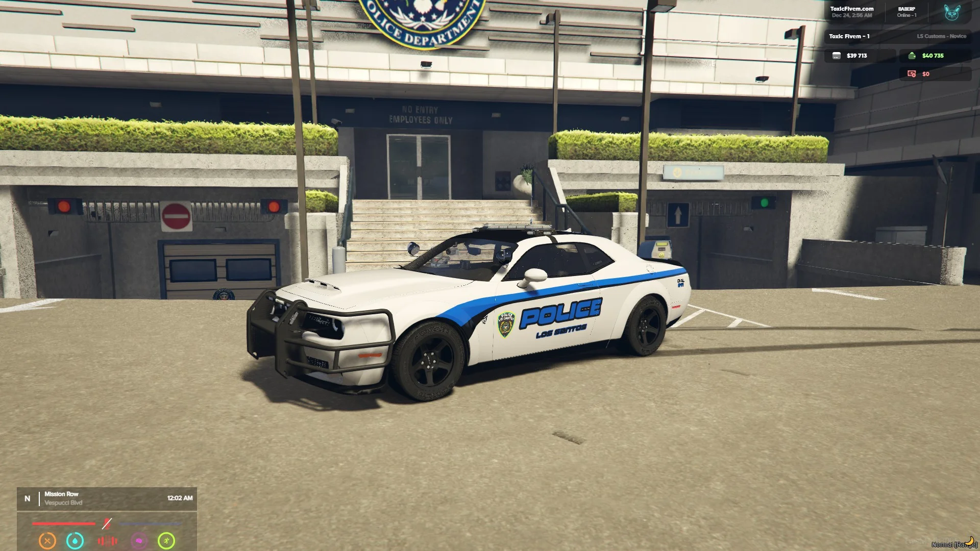 Download the Dodge SRT Demon LSPD for FiveM – Free Police Vehicle Mod