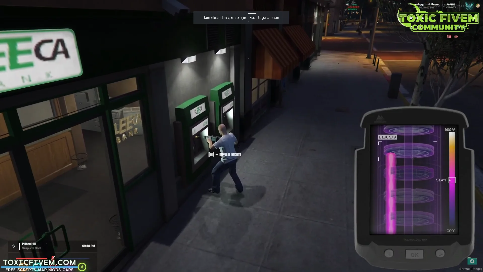 FiveM ATM Robbery Script – Realistic QBCore Heist System