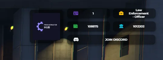 FiveM PC-INFOHUD – QBCore Player Info & Server Branding HUD