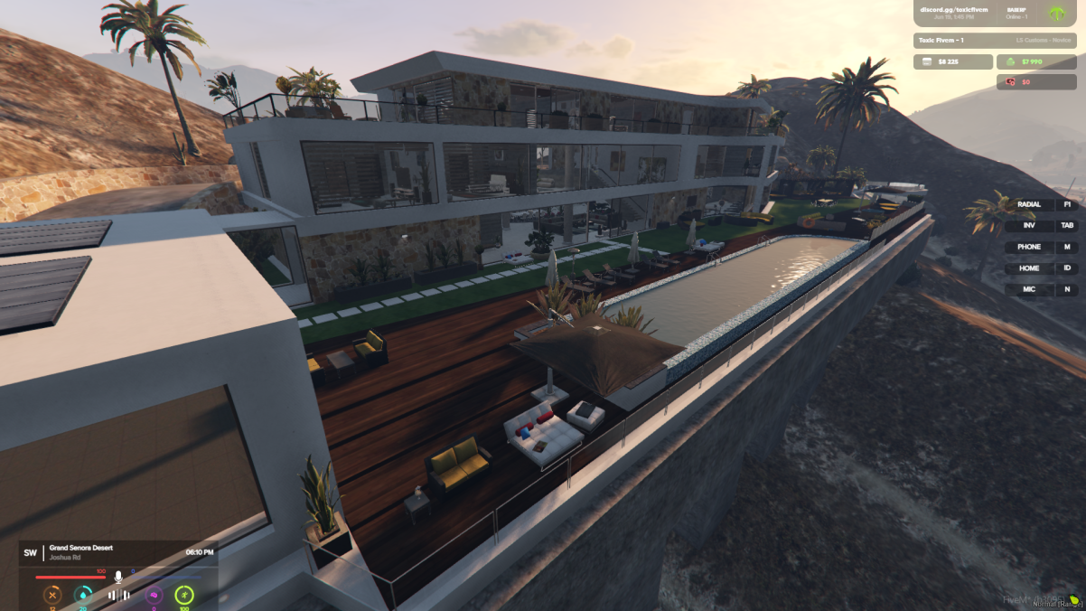 FiveM Mansion 4X MLO – Luxury Villa with Modern Interiors