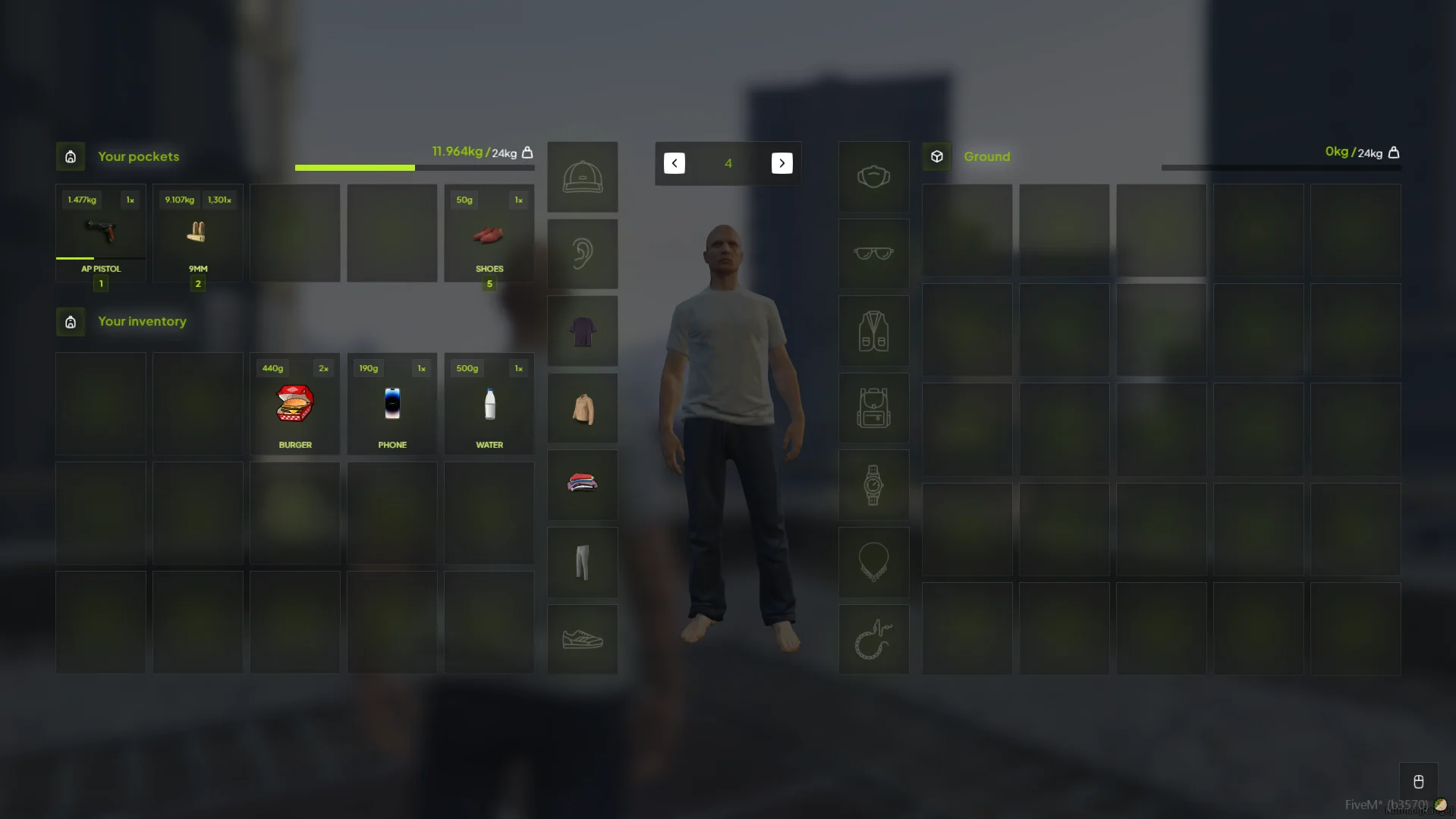 Ox Inventory Re-Desing - Meta Clothes - Tested