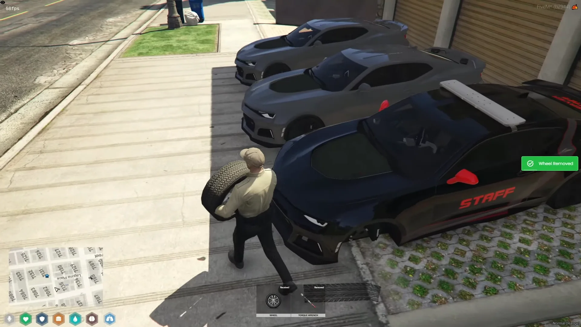 FiveM Wheel Theft System for ESX & QB-Core