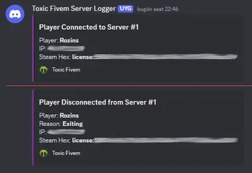 Toxic Logger Log In & Log Out Tracking