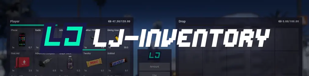 Advanced LJ-Inventory system for FiveM (QB-Core)